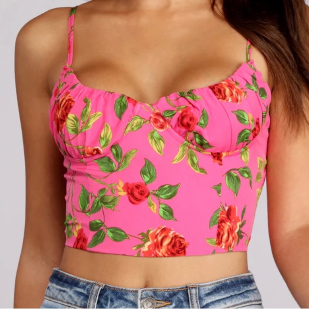 Windsor Bustier Crop Top